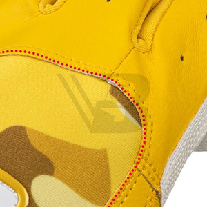 Wholesale Custom Premium Quality Baseball Pitcher Gloves Durable Palm Leather Left-handed Hook Loop Closure Breathable <b>Outdoor</b> - Product Image 4