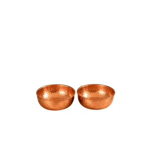 Bol en cuivre pur, bol de service vintage en métal pour aliments et fruits, cadeau décoratif, bol de table, bols en cuivre en solde - Product Image 4
