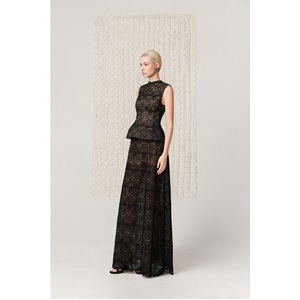 Ready To Ship Eco Friendly <b>Skirt</b> Set ODM Supply NOCTURNE FLORAL LACE MAXI <b>SKIRT</b> A-Line Elegant <b>Skirts</b> For Women <b>Long</b> Vietnam - Product Image 1