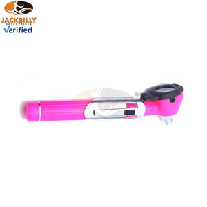 Set de Examen de Otoscopio de Fibra Óptica, Mini Otoscopio de Bolsillo de Acero Inoxidable, Color Rosa, Portátil, con LED Brillante MOL - Product Image 6