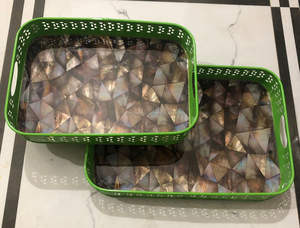 ถาดเสิร์ฟโลหะพร้อมโลโก้ทันสมัยสำหรับตกแต่งห้องครัวถาดเสิร์ฟโลหะ - Product Image 6