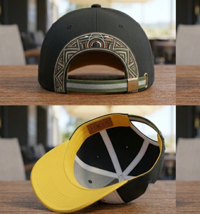 Casquette de baseball brodée personnalisée, ajustable, en coton, 5 panneaux, avec broderie de logo de qualité supérieure pour la mode et les produits promotionnels - Product Image 2