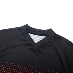 Maillot de Ciclismo de Manga Larga Negro con Cremallera Completa, Ropa Deportiva para Hombre y Mujer, Personalizable, Transpirable, de Secado Rápido, Poliéster Unisex - Product Image 4