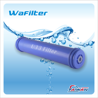 OD 2.5 "X L 12" Cartouche de filtre à eau en ligne PP 5u GAC CTO RÉSINE MINÉRALE pour RO Post Filtration