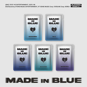 MADEIN S - [ HECHO EN AZUL ] PRIMER ÁLBUM, ÁLBUM DE KPOP, MÁS VENDIDO EN COREA - Product Image 3