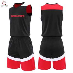 Uniformes de Baloncesto de Diseño OEM, Nuevo Estilo, Tallas Grandes, Color Personalizado, Venta al Por Mayor, Buena Calidad, Secado Rápido, 100% Poliéster - Product Image 1
