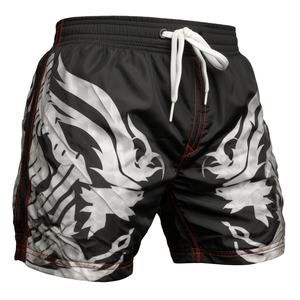Pantalones cortos de MMA hechos a medida al por mayor 5 pulgadas Fight Mma Kick Boxing Muay Thai Shorts Hombres Jiu Jitsu Kimono - Product Image 2