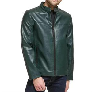 Hot Selling <b>Men</b> Clothing Leather Jacket New Fashion <b>Men</b> Leather Jacket Windproof Leather <b>Men's</b> Jacket - Product Image 1