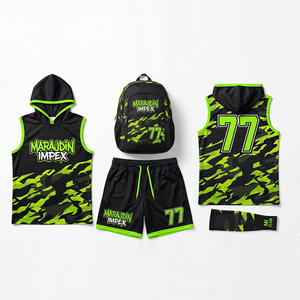 7v7 American Football Sublimated Printed Compression Uniform Padded Helmet <b>Gloves</b> Anti-Bacterial Breathable Quick Dry Custom - Product Image 1