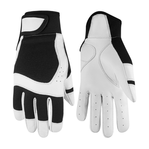 ถุงมือตีเบสบอลหนังสีขาว Tombola Sports แบบสวมได้ทั้งสองมือ ปิดด้วยแถบตีนตุ๊กแก ระบายอากาศได้ดี น้ำหนักเบา สำหรับผู้ใหญ่ ใช้สำหรับฝึกซ้อม - Product Image 6