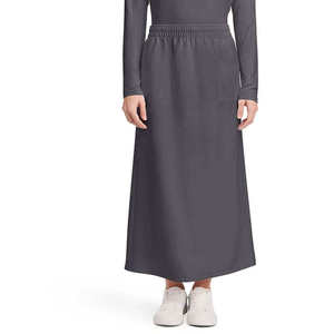 Fashionable Front <b>Elastic</b> Belt <b>Skirt</b> Hospital Medical Uniform Soft Fabrics XS-4XL Size Latest Style Women's Scrub <b>Skirts</b> Set - Product Image 6