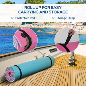 Materassino Gonfiabile Portatile a 3 Strati, 17FT X 5FT, Extra Large, Spesso e Resistente per Piscina - Product Image 6