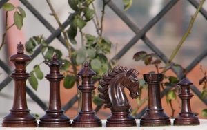 Handmade Westminster Solid Wood Luxury Chess Set-Modern Design for Outdoor Party <b>Entertainment</b> - Product Image 3