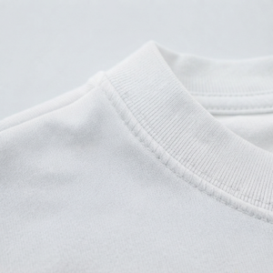 T-shirt personnalisé pour homme à imprimé plumes, mélange de coton, col rond, manches courtes, coupe oversize, décontracté, streetwear d'été - Product Image 3