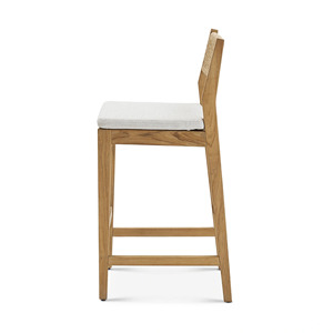 Meubles d'extérieur pour restaurant, chaise de bar d'hôtel, meubles de jardin, table et chaise, meubles de terrasse, ensemble de salle à manger en bois d'extérieur - Madera - Product Image 5