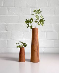 Modern Solid Wood Handmade Vase for Table Centrepiece Interior Wedding Decoration Customized for <b>Dried</b> Flowers Pampas <b>Grass</b> - Product Image 1