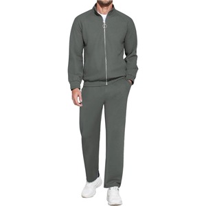 Survêtement conçu pour un style de vie moderne, doté d'un tissu doux et respirant, d'une sensation légère et d'une coupe décontractée, parfait pour le streetwear. - Product Image 2