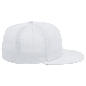 Stylish <b>Flat</b> Brim Fitted <b>Cap</b> Premium Baseball Hat Structured Closed Back <b>Cap</b> for <b>Men</b> Women Street Fashion Sports Activities - Product Image 3