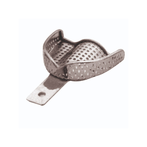 Nueva Bandeja de Impresión Perforada de Metal para Odontología, Diseño Duradero para Laboratorio Dental y Cuidado de Dientes - Product Image 4