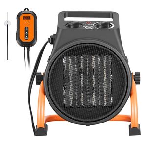 Chauffage électrique 1500W PTC avec thermostat, ventilateur, modes chaleur basse et haute, 15 angles réglables - Product Image 1