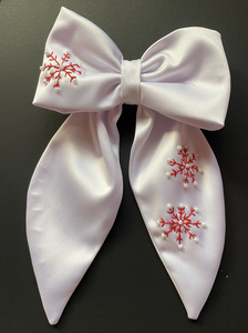 Lazos para el pelo bordados personalizados con diseño de cuentas de semillas, pinza para el pelo bordada con cuentas de semillas para fiesta, hecha a mano - Product Image 2