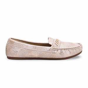 Pantalon Mocassin Beige pour Femme WN4380 - Product Image 4