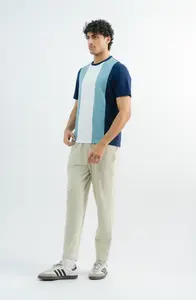 เสื้อยืดแขนสั้นสไตล์แร็ปเปอร์ลำลองสำหรับผู้ชาย พิมพ์ลายสกรีน ผ้าฝ้าย 100% - Product Image 4