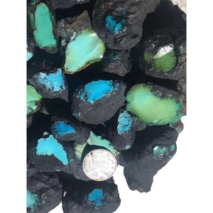 Pierres précieuses de turquoises chinoises, vente en gros, pierres précieuses spiderman - Product Image 3