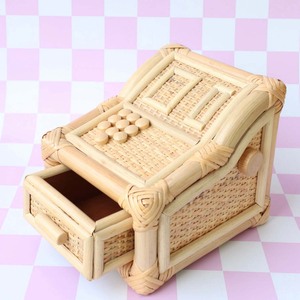Modèle unique de caisse enregistreuse en bois, jouets, prix le plus bas, vente exceptionnelle, caisse enregistreuse en rotin naturel pour jeu de rôle pour enfants - Product Image 3