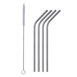 Restaurant Grade Stainless Steel <b>Drinking</b> <b>Straws</b> Reusable Beverage Tools <b>for</b> Food Service - Product Image 3
