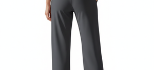 กางเกงเลกกิ้งโยคะเอวสูงทรงหลวมสำหรับผู้หญิง ผ้าสแปนเด็กซ์/ไนลอน ระบายอากาศได้ดี ไซส์ใหญ่ เอวยางยืด - Product Image 6