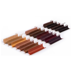 Charmlash Wholesale Lashes Brown Lash Boxes Lash Extension Trays Best Selling Mixed Length Tray Custom Bulk Private Label Fluffy - Product Image 1