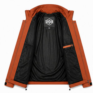Chaqueta Cortavientos Ligera para Hombre, OEM ODM, Impermeable, con Capucha, para Correr, Senderismo y Deportes al Aire Libre, Directo de Fábrica - Product Image 6