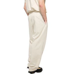 กางเกงวอร์มผู้ชายผ้าคอตตอนผสมโพลีเอสเตอร์ 340GSM สีพื้น ปักโลโก้ได้ ทรงตรง มีเชือกผูก - Product Image 5