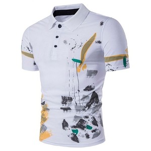 เสื้อโปโลผู้ชายแบบสวมใส่สบายขายดี เสื้อยืดกีฬาแบบซับลิเมชั่น แห้งเร็ว เสื้อกอล์ฟ เสื้อโปโลผู้ชาย ระบายอากาศได้ดี - Product Image 6