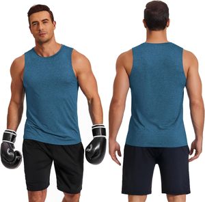 Wholesale Men's <b>Stringer</b> Tank Top Bodybuilding Gym Fitness Sleeveless <b>Vest</b> Lightweight Performance Sportswear Custom Branding - Product Image 1