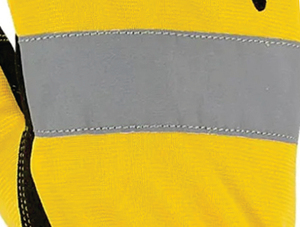 HOLY SIGNS INTERNATIONAL HSI-0018 EN420 Certified Leather <b>Driver</b> Safety <b>Gloves</b> Elastic Wristlet Durable Fireproof Waterproof - Product Image 3