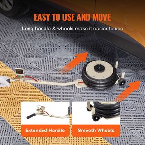 แม่แรงลมแบบถุงลมสามถุง 3T/6600 ปอนด์ ยกเร็ว 17.7 นิ้ว/450 มม. ยกได้ภายใน 3-5 วินาที แม่แรงเหล็กสำหรับยกรถ - Product Image 2