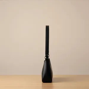 Royaa Vintage <b>Small</b> Shoulder Bag Women Soft Genuine Leather Underarm <b>Purse</b> Minimalist Classic Crossbody Handbag Water - Product Image 3