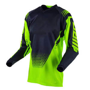 Camiseta de Motocross para Hombre, Manga Larga, Bloques de Color, Secado Rápido, Poliéster, para Todas las Temporadas, Servicio OEM - Product Image 5