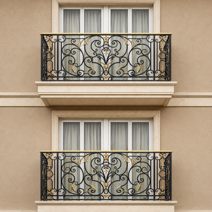 Ideas para Barandillas de Balcón de Hierro Forjado: Diseños Personalizados Accesibles para Transformar Su Espacio Exterior de Forma Hermosa para Cada Hogar - Product Image 2