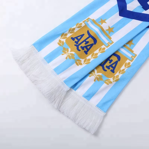 Accesorios para Fanáticos del Fútbol, Bufanda Acrílica Cuadrada Personalizada con el Logotipo del Club, Bufanda Ligera de Jacquard para Fiestas y Eventos - Product Image 1