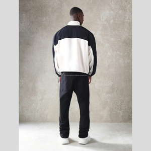 ODM Custom Canvas Waterproof Windbreaker Bomber <b>Jacket</b> with Stand Collar Anti-UV Regular Fit and <b>Reflective</b> Trim for <b>Men</b> - Product Image 5
