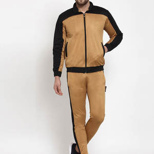 Regular Fit Tracksuit for Men for Running and Training Two Piece Outfit for Men with Zip <b>Jacket</b> and Joggers - Product Image 1