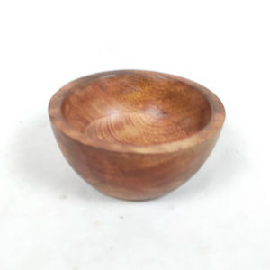 Meilleur bol en bois artisanal avec autocollant, conçu pour l'élégance et la durabilité, idéal pour la cuisine, la vaisselle et la table. - Product Image 1