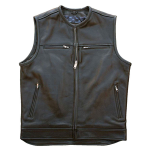 Gilet en cuir pour homme, best-seller, haute qualité, prix bas, nouveau design, respirant, prix abordable - Product Image 1