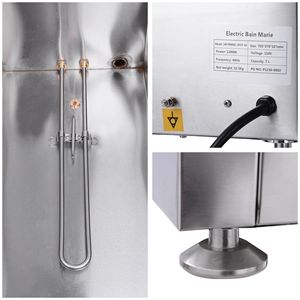 2 pentole 1200W per riscaldare gli alimenti e tenere l'attrezzatura - Product Image 5