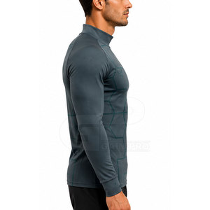 Breathable Athletic <b>Compression</b> <b>Shirt</b> <b>For</b> Football And Gym Designed <b>For</b> Muscle Fit Comfort Flexibility And High Performance - Product Image 5
