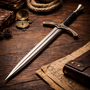 Espada Maestra Azul de Link, Réplica 1:1 de la Leyenda de Narsil, con Funda, Artículo de Venta Popular para Cosplay - Product Image 6