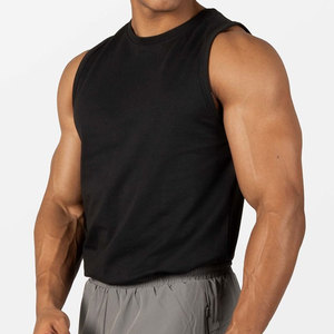 เสื้อกล้ามสตรีทแวร์ LEDBURY แบบเรียบ  รับสกรีนโลโก้ ออกแบบเองได้ ผ้าโพลีเอสเตอร์/คอตตอน สปอร์ต สำหรับผู้ชาย สีพื้น วินเทจ ทรงหลวม - Product Image 6